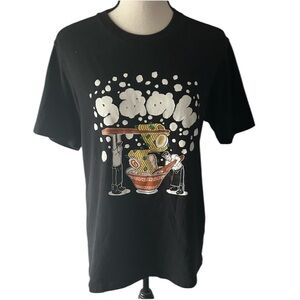 Nippon Omiyage x Uniqlo Ramen Anime Japanese Graphic T-Shirt Size Small